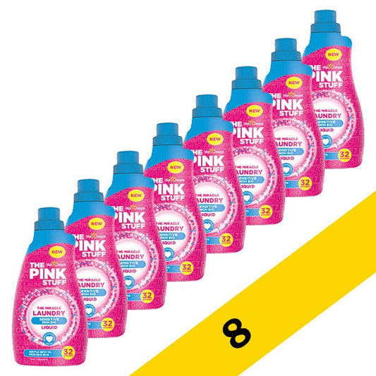 The Pink Stuff Detergente Líquido 960 ml - Paquete de 8