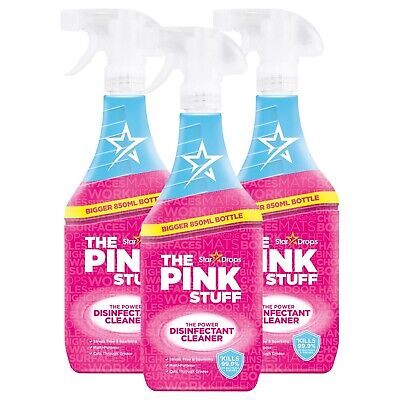 The Pink Stuff Spray Desinfectante - 850ml - 3 pack
